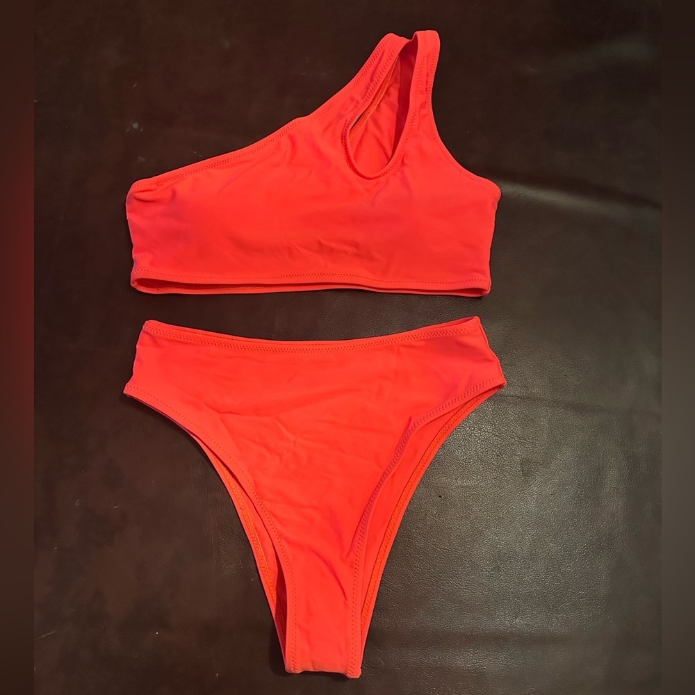 Orange bikini